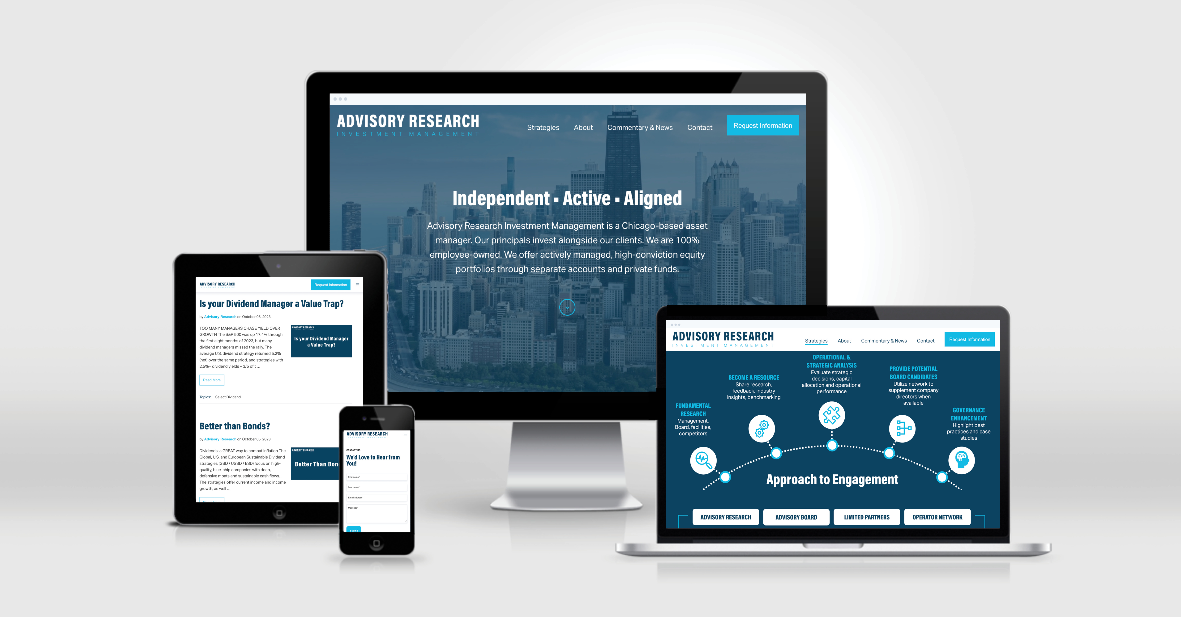Announcing the New Advisory Research Investment Management Web Site